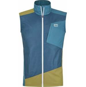 Ortovox Windbreaker Vest M Petrol Blue 2XL Outdoorová vesta