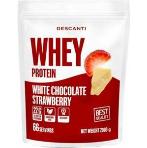 Descanti Whey Protein White Chocolate Strawberry 2000 g