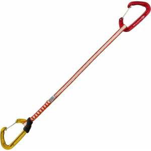 Climbing Technology Fly-Weight EVO Long Set DY Expreska Red/Gold Drôtený rovný zámok 35.0