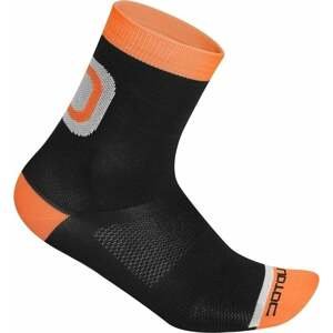Dotout Logo Socks Set 3 Pairs Black/Orange S/M