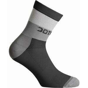 Dotout Stripe Socks Set 3 Pairs Black/Grey L/XL