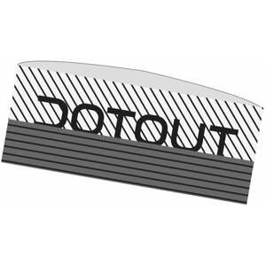 Dotout Mesh Headband Set 3 Pcs Grey/White UNI Čiapka