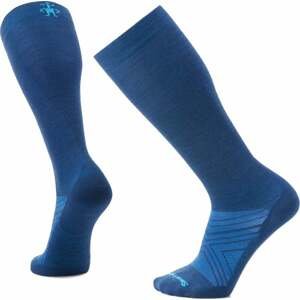 Smartwool Ski Zero Cushion OTC Socks Alpine Blue XL Lyžiarske ponožky