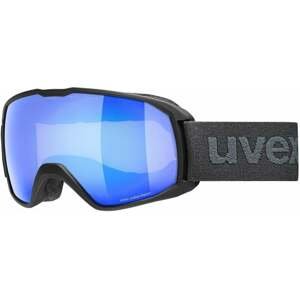 UVEX Xcitd Black Mat Mirror Scarlet/CV Green Lyžiarske okuliare