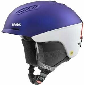 UVEX Ultra Mips Purple Bash/White Mat 55-59 cm Lyžiarska prilba