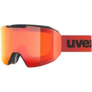 UVEX Evidnt Attract Black Mat Mirror Sapphire/Contrastview Orange Lasergold Lite
