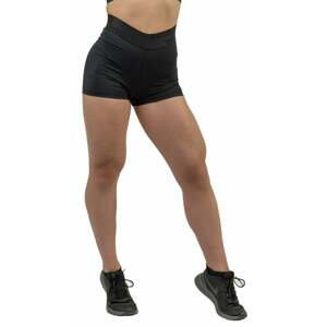 Nebbia Compression High Waist Shorts INTENSE Leg Day Black S Fitness nohavice