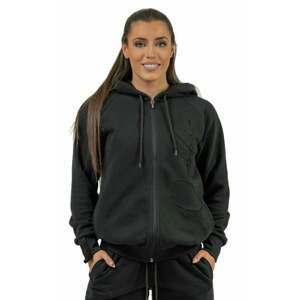 Nebbia Classic Zip-Up Hoodie INTENSE Signature Black M