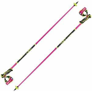 Leki Venom SL 3D Neonpink/Black/Neonyellow 120 cm Lyžiarske palice