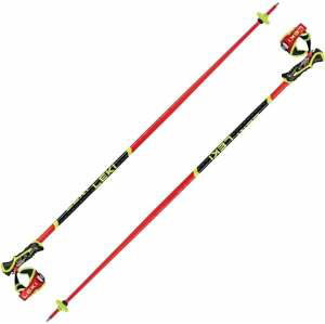 Leki WCR SL 3D Bright Red/Black/Neonyellow 130 cm Lyžiarske palice