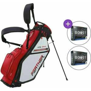 Big Max Dri Lite Feather SET Red/Black/White Stand Bag