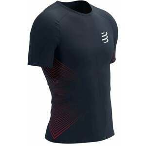 Compressport Performance SS Tshirt M Salute/High Risk Red M Bežecké tričko s krátkym rukávom