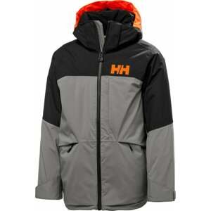 Helly Hansen Juniors Summit Ski Jacket Concrete 140/10