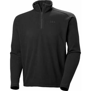 Helly Hansen Outdoorová mikina Men's Daybreaker 1/2 Zip Fleece Pullover Black 2XL