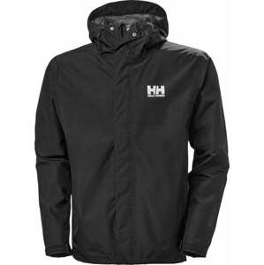 Helly Hansen Men's Seven J Rain Jacket Black L Outdoorová bunda