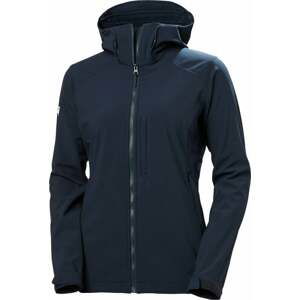 Helly Hansen Women's Paramount Hood Softshell Jacket Navy L Outdoorová bunda