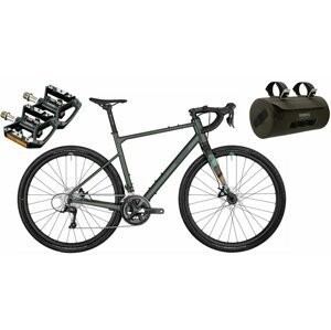 Bergamont Grandurance 4 SET Shiny Greenish Grey 58 Gravel / Cyklokrosový bicykel