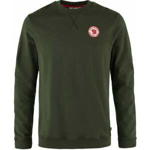 Fjällräven Outdoorová mikina 1960 Logo Badge Sweater M Deep Forest XL