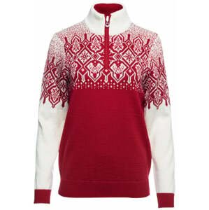 Dale of Norway Winterland Womens Merino Wool Sweater Raspberry/Off White/Red Rose M