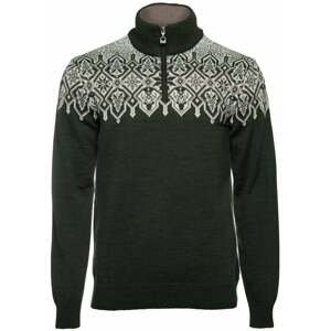 Dale of Norway Winterland Mens Merino Wool Sweater Dark Green/Off White/Mountainstone XL