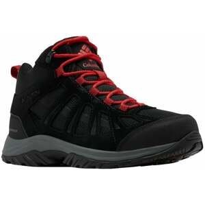 Columbia Men's Redmond III Mid Waterproof Shoe Black/Mountain Red 42 Pánske outdoorové topánky