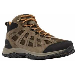Columbia Pánske outdoorové topánky Men's Redmond III Mid Waterproof Shoe Cordovan/Elk 41