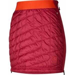 La Sportiva Warm Up Primaloft Skirt W Velvet/Cherry Tomato L