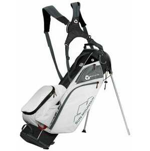 Sun Mountain Ecolite Stand Bag Black/White/Gunmetal Red Stand Bag