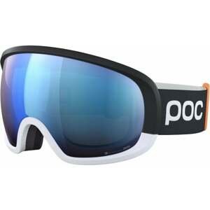 POC Fovea Race Uranium Black/Hydrogen White/Clarity Highly Intense/Partly Sunny Blue Lyžiarske okuliare
