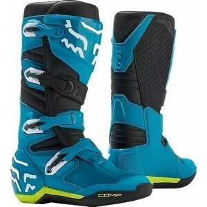 FOX Comp Boots Blue/Yellow 42,5 Topánky