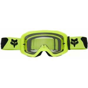 FOX Main Core Goggles Fluorescent Yellow Moto okuliare