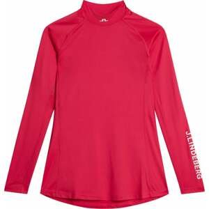 J.Lindeberg Asa Soft Compression Womens Top Rose Red S