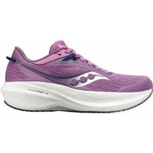 Saucony Triumph 21 Womens Shoes Grape/Indigo 41