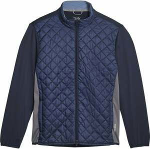 Puma Frost Quilted Jacket Navy Blazer/Slate Sky L