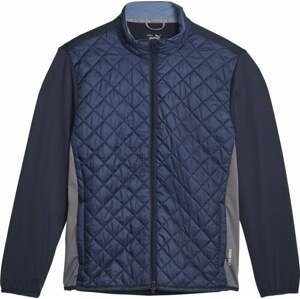 Puma Frost Quilted Jacket Navy Blazer/Slate Sky M