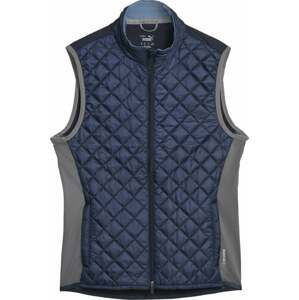 Puma Frost Quilted Vest Navy Blazer/Slate Sky S