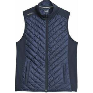 Puma Womens Frost Quilted Vest Navy Blazer XL