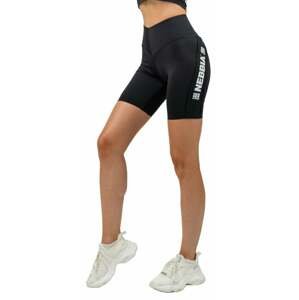 Nebbia High Waisted Biker Shorts Iconic Black XS Fitness nohavice