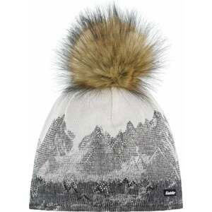 Eisbär Draw Lux Crystal Beanie Black/White/Beige UNI Lyžiarska čiapka