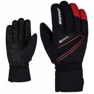Ziener Gunar GTX Black/Red 9,5 Lyžiarske rukavice