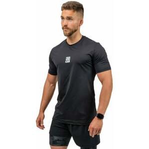 Nebbia Short-Sleeve Sports T-Shirt Resistance Black XL Fitness tričko