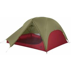 MSR FreeLite 3-Person Ultralight Backpacking Tent Green/Red