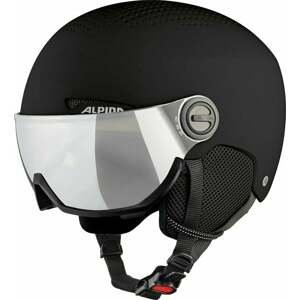 Alpina Arber Visor Q-Lite Ski Helmet Black Matt L Lyžiarska prilba