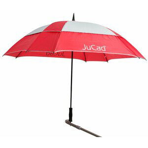 Jucad Windproof With Pin Dáždnik Red/Silver