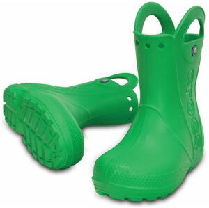 Crocs Kids' Handle It Rain Boot Grass Green 33-34