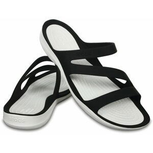 Crocs Women's Swiftwater Sandal Black/White 37-38