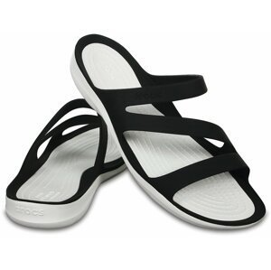 Crocs Women's Swiftwater Sandal Black/White 41-42