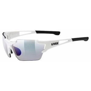 UVEX Sportstyle 803 Race VM Small White/Blue Cyklistické okuliare