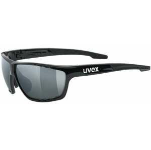 UVEX Sportstyle 706 Black/Litemirror Silver Cyklistické okuliare