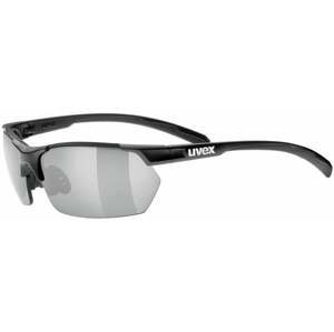 UVEX Sportstyle 114 Black Mat/Litemirror Orange/Litemirror Silver/Clear Cyklistické okuliare